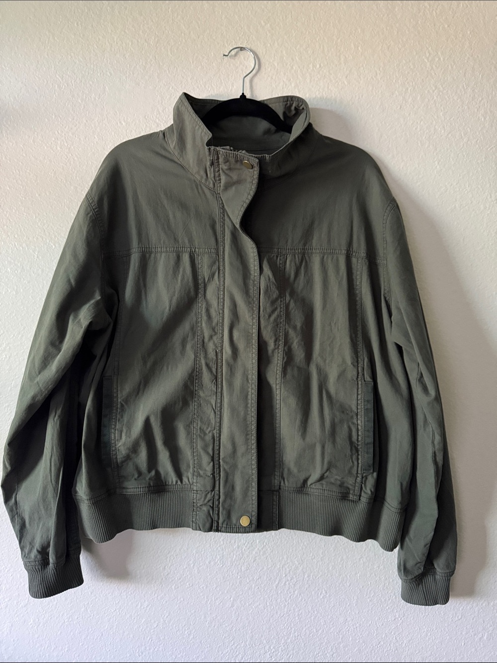 Sonoma Olive Green Lightweight Utility Jacket